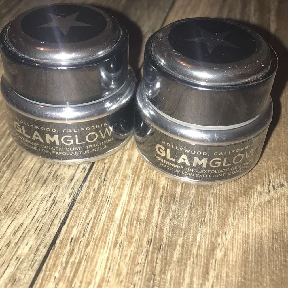 Glamglow youthmud tinglexfoliating mask 2 pack